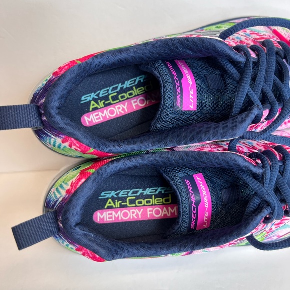Skechers Fashion-Fit Spring Essential Navy/Multi Floral 12708/NVMT Sz 8M NWT! - Picture 13 of 16